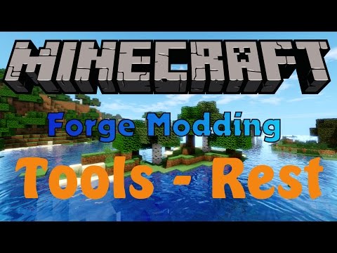 TOOLS - REST TOOLS |  EPISODE #20 |  MINECRAFT FORGE MODDING / PROGRAMMING MODS 1.9 [GERMAN/HD+]