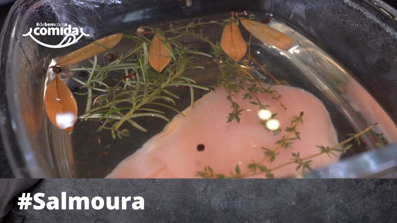 Salmoura para deixar o peito de frango suculento | De Bem Com a Comida