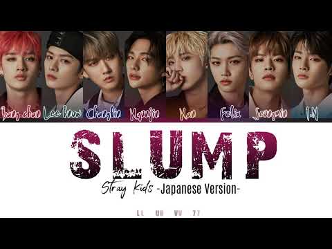 Stray Kids - SLUMP (Japanese Version)  [Color Coded Lyrics-Kan/Rom/Eng]