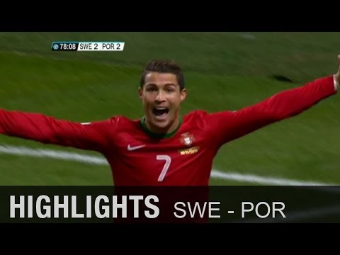 Ronaldos Hattrick schlägt Zlatans Doppelpack | Schweden - Portugal 2:3 | WM-Quali