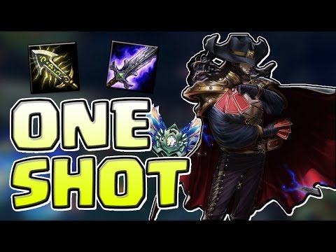 ONE SHOT  FULL AD TWISTED FATE IN THE JUNGLE (TWISTED FATE JUNGLE) - Gileman