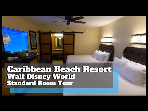 Disney's Caribbean Beach Resort | Standard Room | Full Room Tour