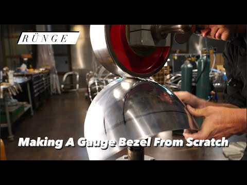 RUNGE :: Making A Gauge Bezel From Aluminum