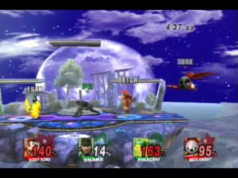 ZP-Jul: DFEAR(Diddy) & Seibrik(Metaknight) vs. MVD(Snake) & ESAM(Pikachu)
