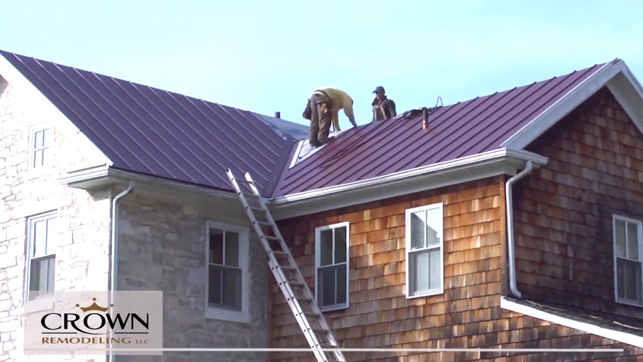 Crown Remodeling Time Lapse Metal Roof Replacement