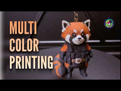 Official Meshy multi-color 3D printing video thumbnail