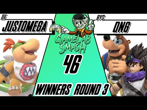 GameLab-Smash #46 Just Omega (Bowser Jr) Vs DNG (Banjo / Hero)