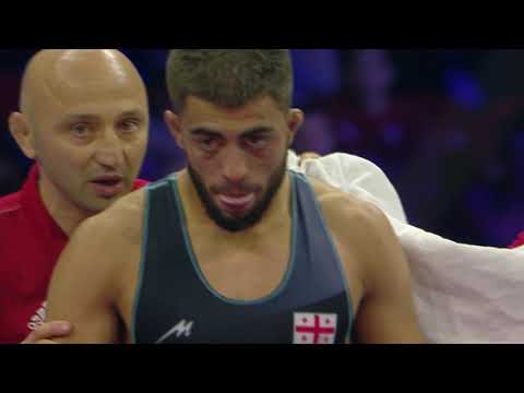 1/2 FS - 74 kg: S. DEMIRTAS (TUR) v. A. KENTCHADZE (GEO)