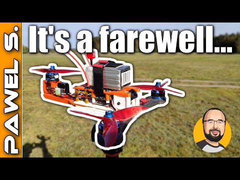 It's a farewell to a 3D printed tricopter