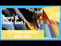DIY Dog Scratchboard Stress Free Nail Trims Teach Your Dog To File Their Own Front Back Nails