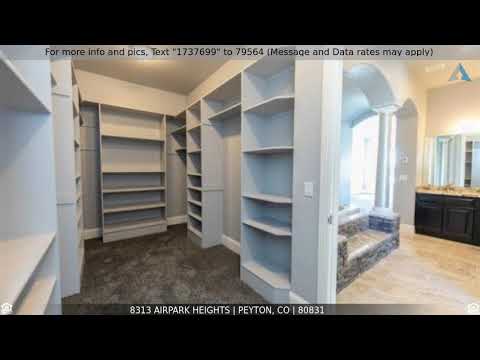 Priced at $1,185,000 - 8313 Airpark Heights, Peyton, CO 80831