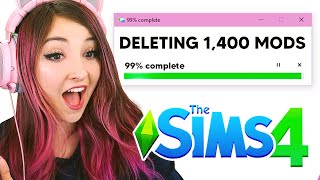 DELETING ALL MY CUSTOM CONTENT *NEW MODS*