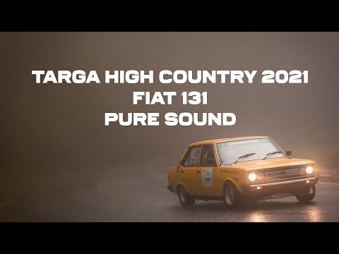 TARGA High Country 2021 - Fiat 131, Pure Sound