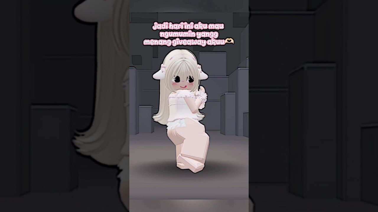 PENGUMUMAN GIVEAWAY?! ⭐💞 #roblox