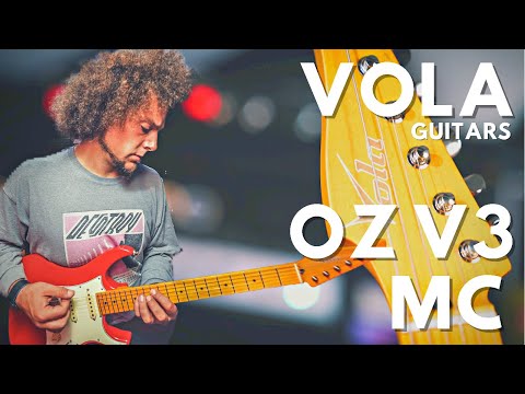 VOLA OZ V3 MC Guitar In Fiesta Red