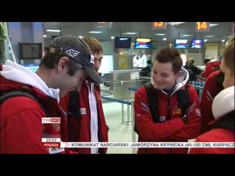 Polscy skoczkowie polecieli do Sapporo (16.01.2013)