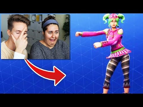 Sandra spielt zum 1. Mal FORTNITE