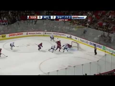 Montreal Canadiens - Vancouver Canucks - Highlights - 11/9/10