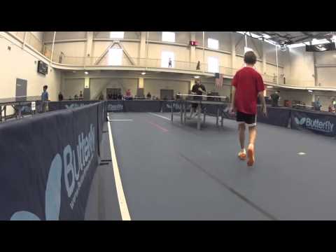 Max vs Remington in 2015 Butterfly Aurora Cup Table Tennis Tournament 5th set
