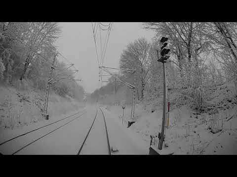 Von Neumark (Vogtland) nach Freiberg durch den Schnee