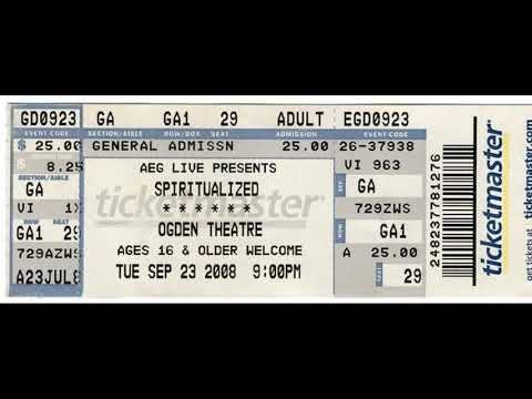 Spiritualized: 2008-09-23 - Ogden Theater, Denver, CO (Audio only)