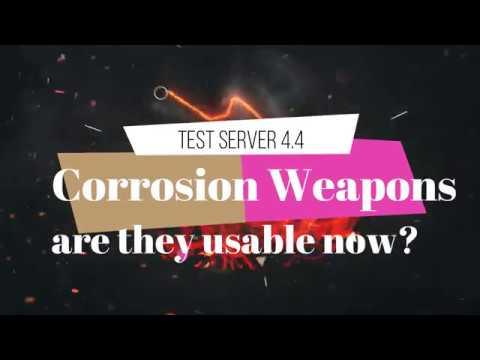 New Corrosion weapon damage - changed Sting, Wasp & Viper better?