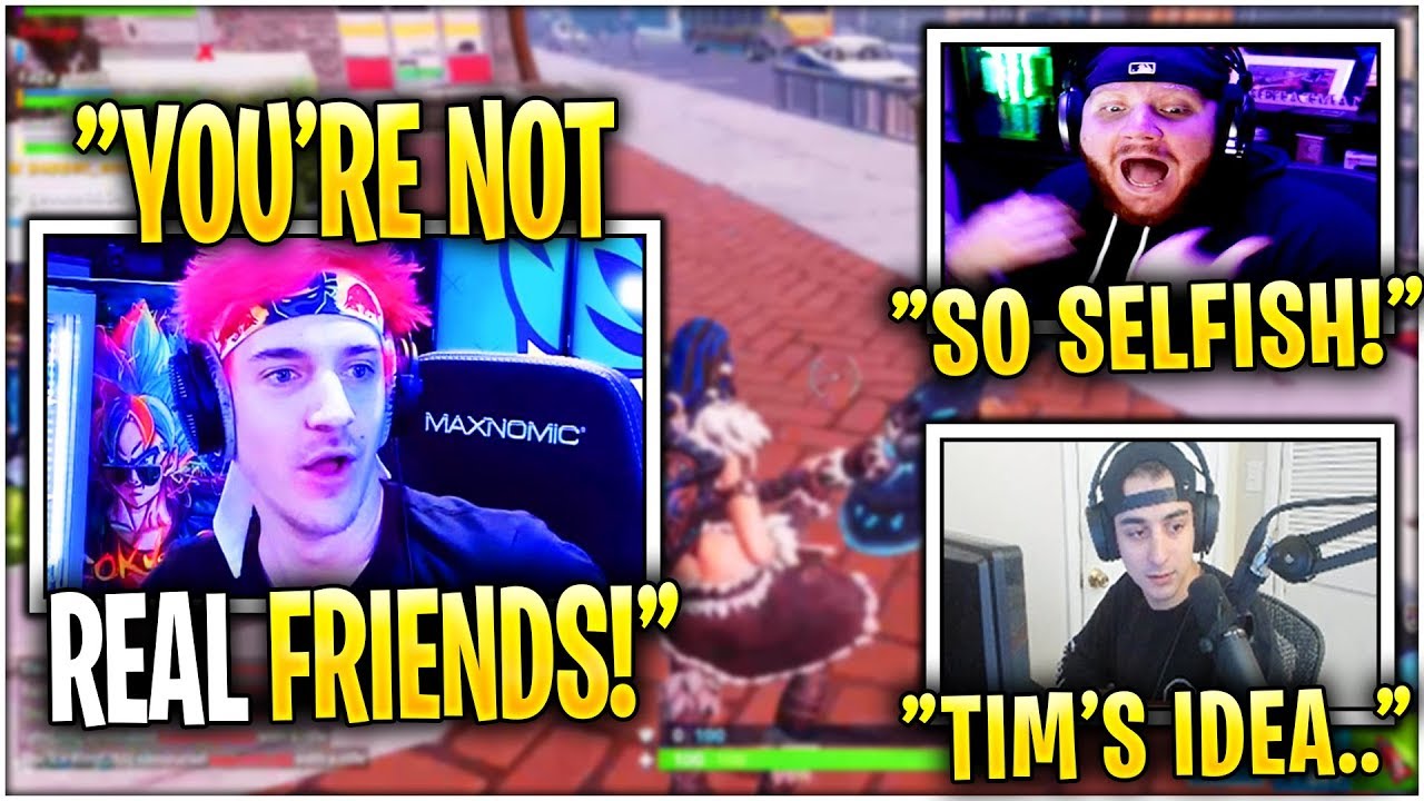 Ninja in DISBELIEF After Tim, Cloak & Lupo LABELED him as Selfish behind his back! *TEST*