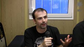 Hansi Kursch / Blind Guardian interview part 1 - Tuska Festival 2011