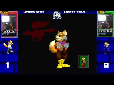 BL2 Melee - EASTJ | Atun (Fox) VS Captain Jack (Sheik) - Losers Semi-Final