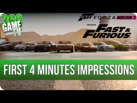 Forza Horizon 2 Presents Fast & Furious - First 4 Minutes Impressions / Gameplay