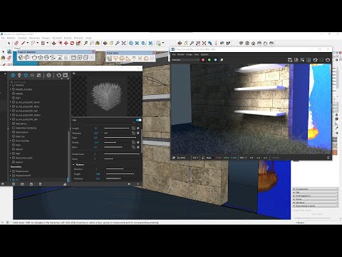 Videocorso VRAY Sketchup - 15 - Mappatura, Mappe Speciali, Triplanar, Smusso Bordi, Erba e Pelliccia