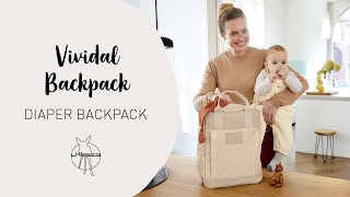 Video de Mochila maternal LÄSSIG Vividal - Humus