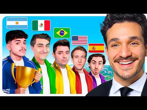 Hice un MUNDIAL de YouTubers en Fortnite!