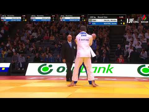 u100 SWE PACEK Martin + NZL KOSTER Jason, 2018 PARIS GRAND SLAM, R32