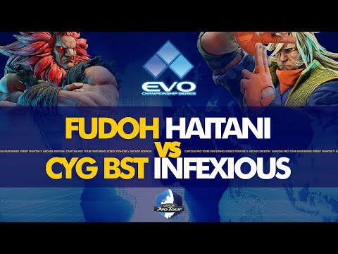 FUDOH Haitani (Akuma) VS CYG BST Infexious (Zeku) - EVO 2019 Top 128 - CPT 2019