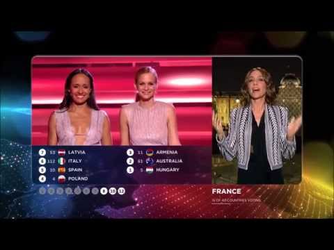 Eurovision 2015 : Vote of France (HD) (1080p)