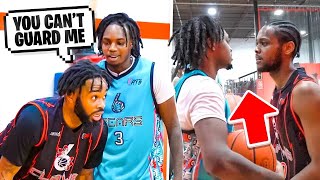 Trash Talker Was Talking CRAZY SH*T & Got EXPOSED BAD! 5v5 Basketball