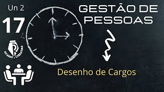 GESTÃO DE PESSOAS  (Aula 17 de 27 / Un 2) - Desenho de Cargos