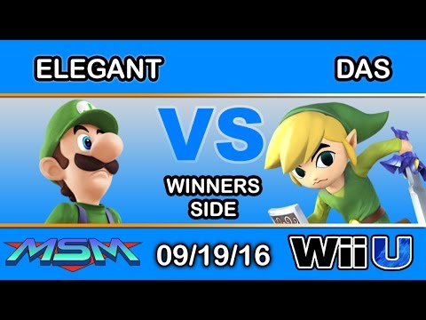 MSM 66 - eM | Elegant (Luigi) Vs. SF FD | Das (Toon Link) Winners Side - Smash Wii U