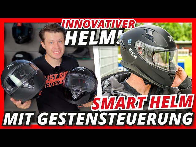 Vidéo teaser pour Innovativer SMARTHELM mit GESTENSTEUERUNG unter 200 € ⛑️🤯 HXP APEX SMART