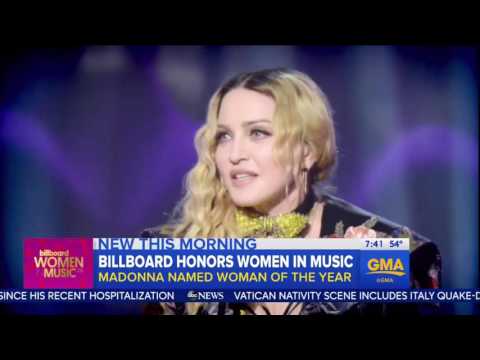 Madonna Billboard Woman Of The Year 2016