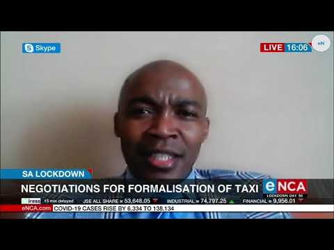 Negotiations for formalisation of taxi industry