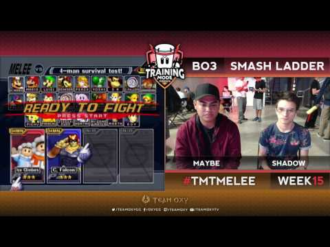TMT 15 - Shadow (Falcon) VS Maybe (Icies) - SSBM Smash Ladder - Smash Melee
