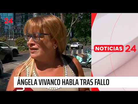 Ángela Vivanco tras fallo: "Uno esperaría que se consideraran más nuestros argumentos"