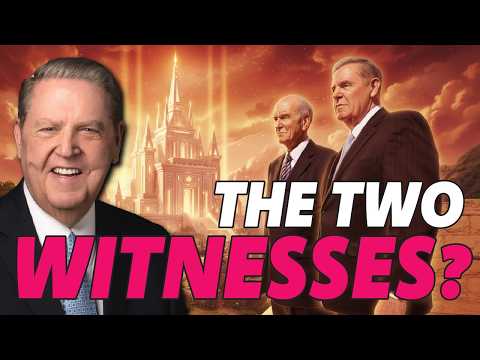 Did Elder Holland Just Reveal Who the Two Witnesses Are? (Two Lamps and Two Olive Trees!)