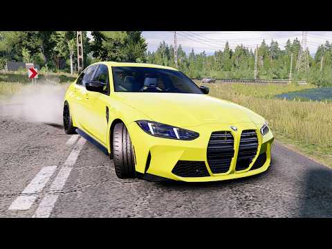 High Speed Traffic Car Crashes #266 - BeamNG Drive | CrashBoomPunk