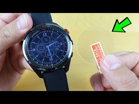 Garmin Smart Watch - Glass Screen Protector Installation Guide