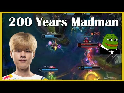 HLE Deft walks into 4 People as Aphelios