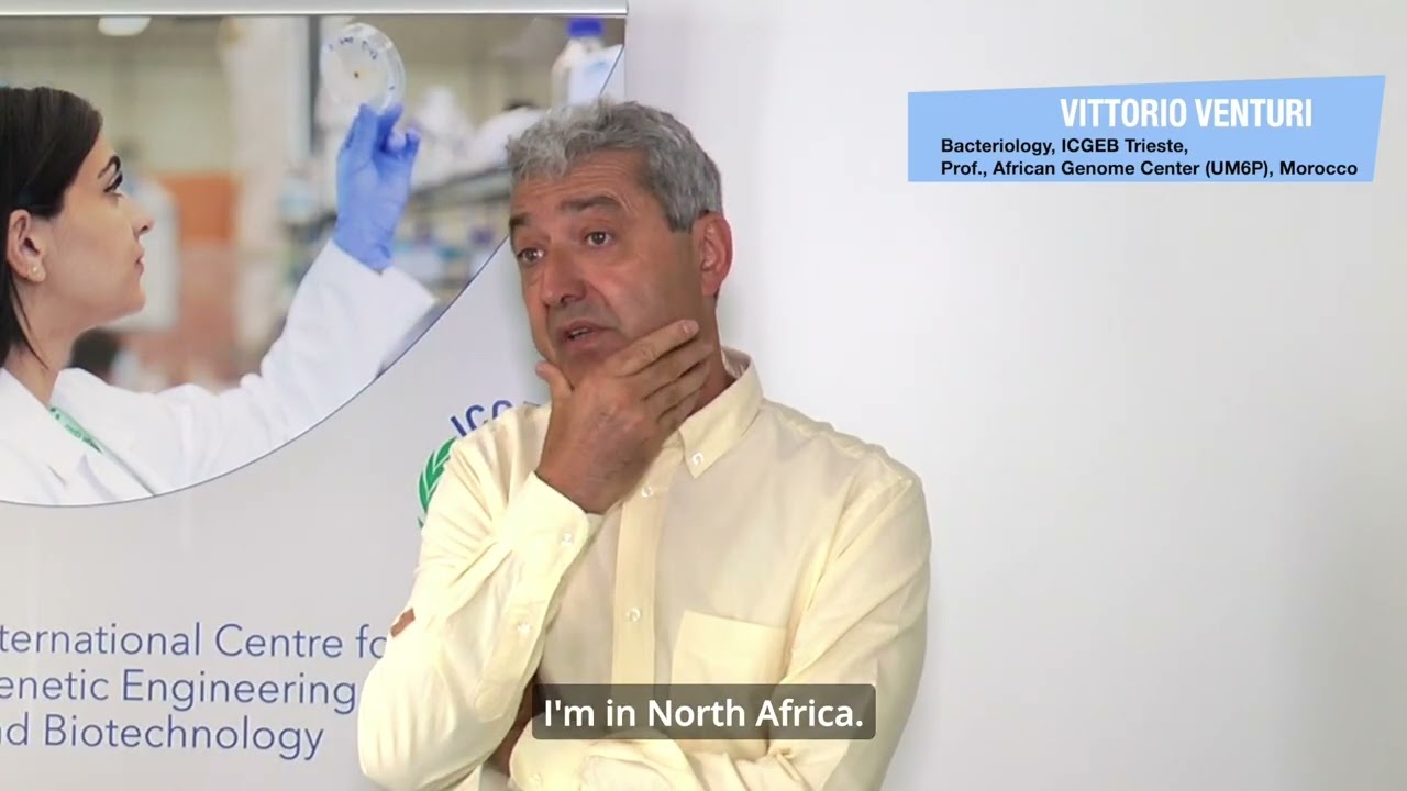 Dr. Vittorio Venturi, ICGEB Bacteriology & African Genome Center, Morocco at the 2025 Alumni Meeting