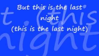 The Blue Channel-Taking Back Sunday (lyrics)